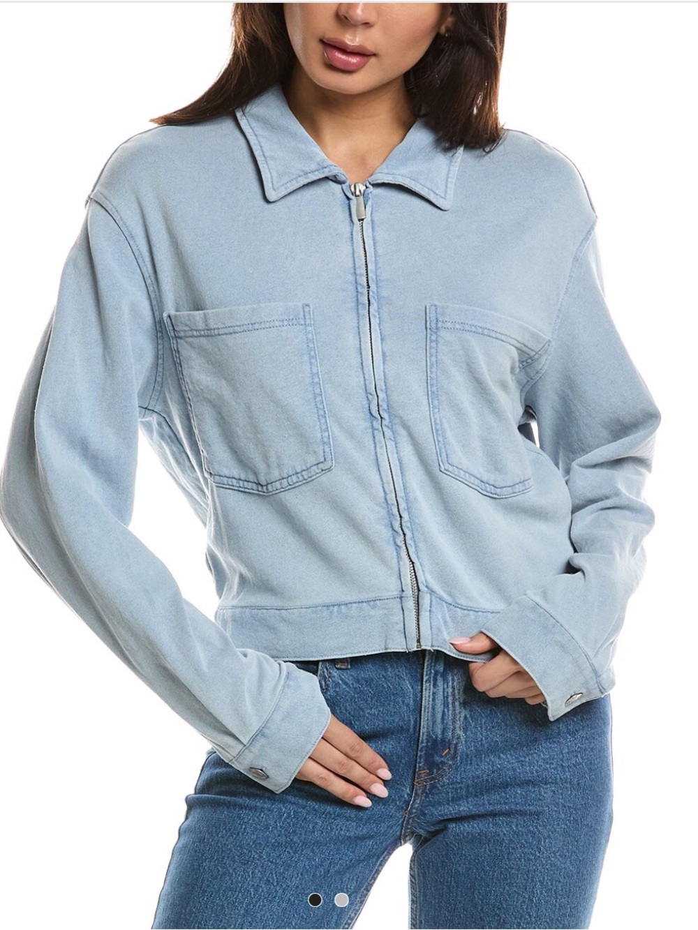 NWT Z SUPPLY Heritage Knit Denim Jacket